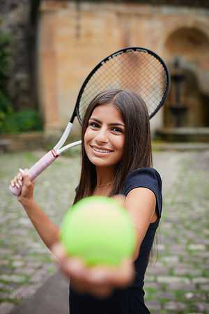 Anya: Senior Session in the Cleveland Cultural Gardens
