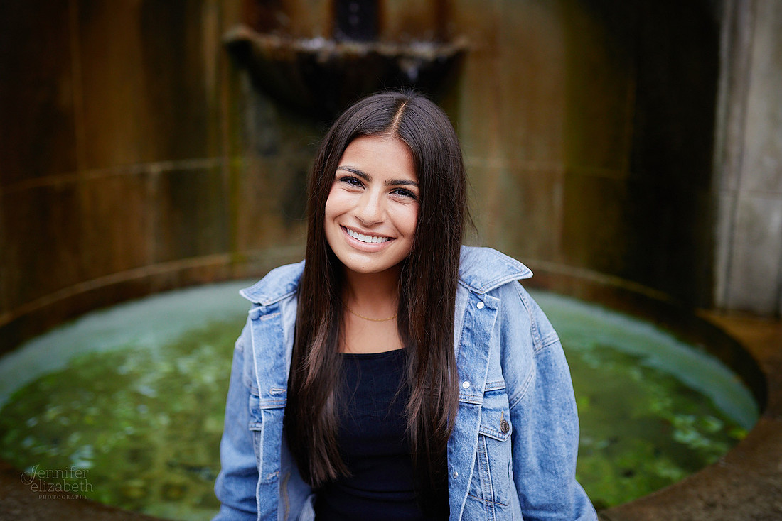 Anya: Senior Session in the Cleveland Cultural Gardens