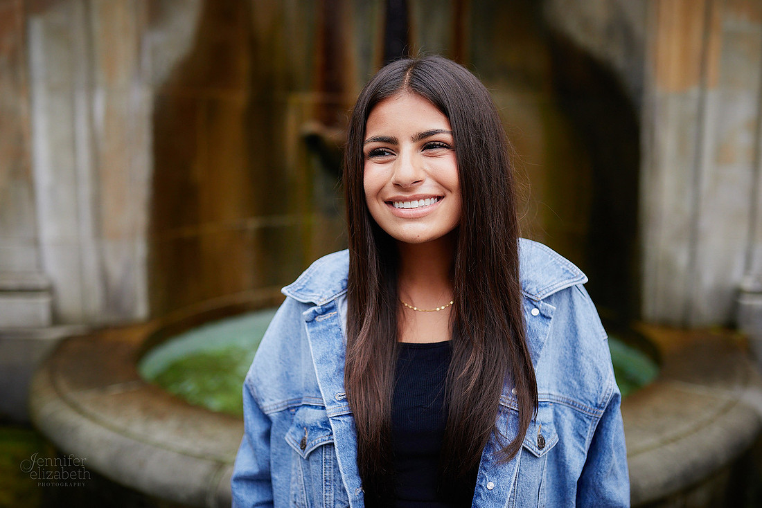 Anya: Senior Session in the Cleveland Cultural Gardens