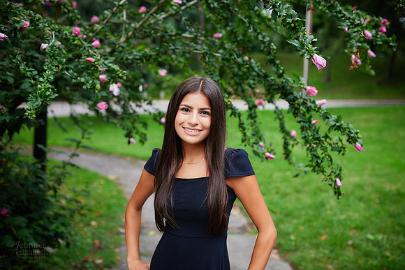 Anya: Senior Session in the Cleveland Cultural Gardens