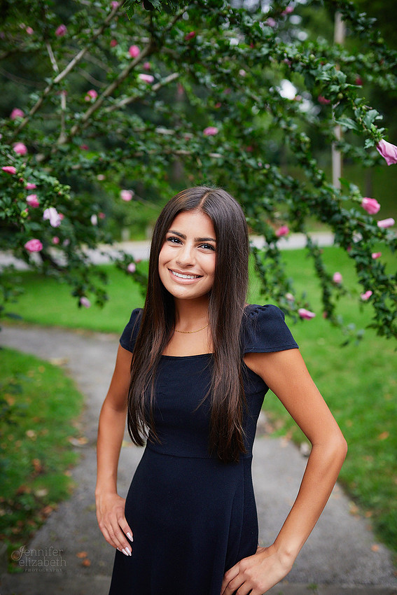 Anya: Senior Session in the Cleveland Cultural Gardens