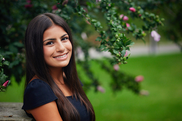 Anya: Senior Session in the Cleveland Cultural Gardens