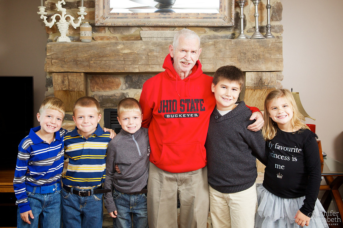 Fall Family Portrait Session in Granville, Ohio near Columbus
