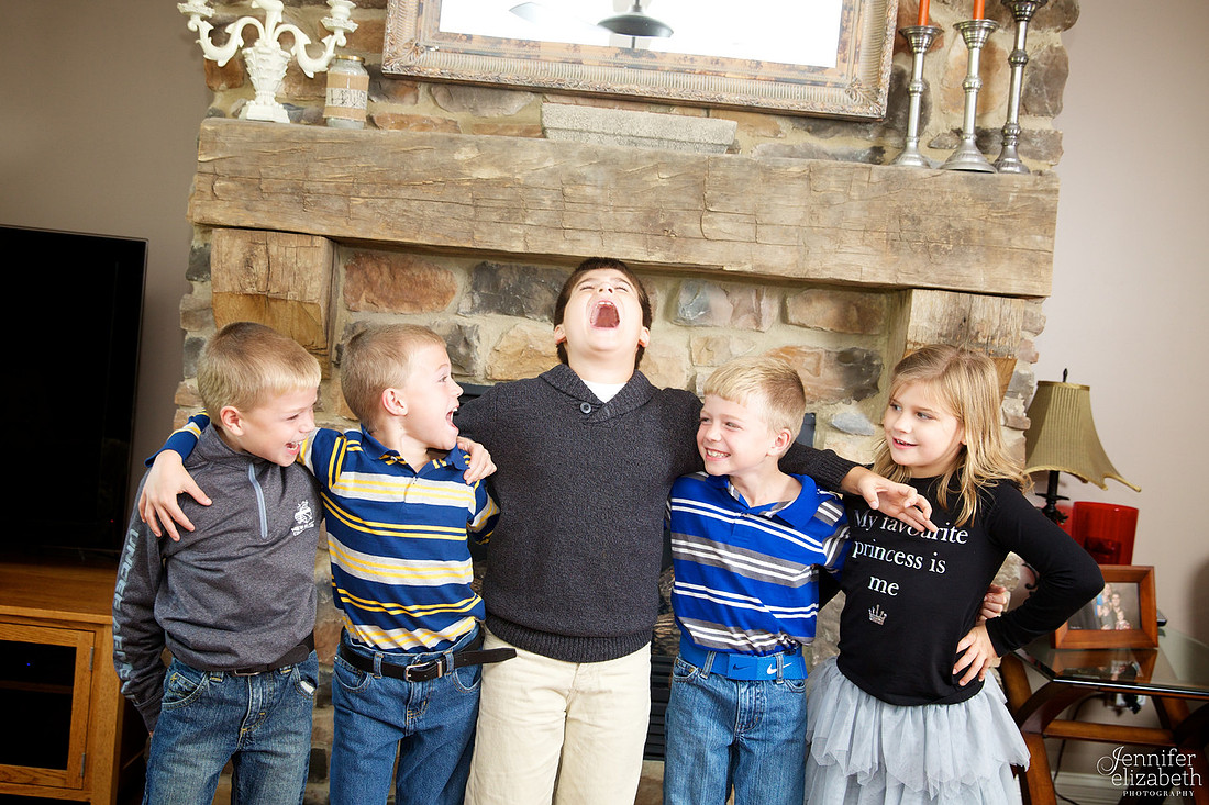 Fall Family Portrait Session in Granville, Ohio near Columbus