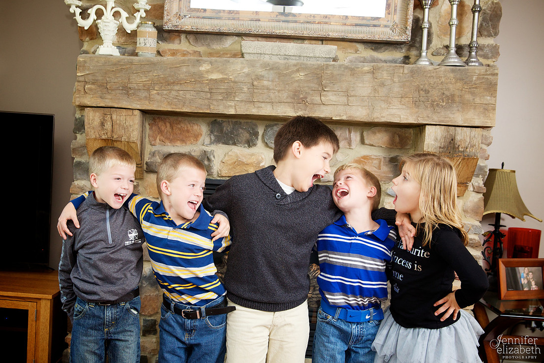 Fall Family Portrait Session in Granville, Ohio near Columbus