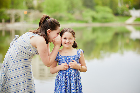 The L Family: Portrait Session at Wade Lagoon and the Cleveland Museum of Art