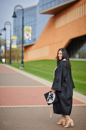 Katherin: Graduation and Family Portrait Session at Kent State University