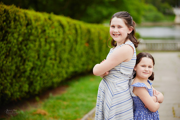 The L Family: Portrait Session at Wade Lagoon and the Cleveland Museum of Art