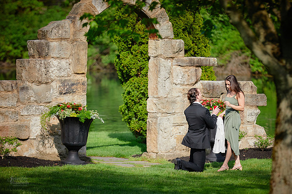 John & Samantha: Proposal & Engagement at Gervasi Vineyard in Canton