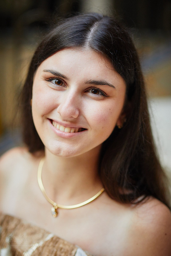 Sofia: Senior Session at the Hyatt Regency Cleveland at The Arcade