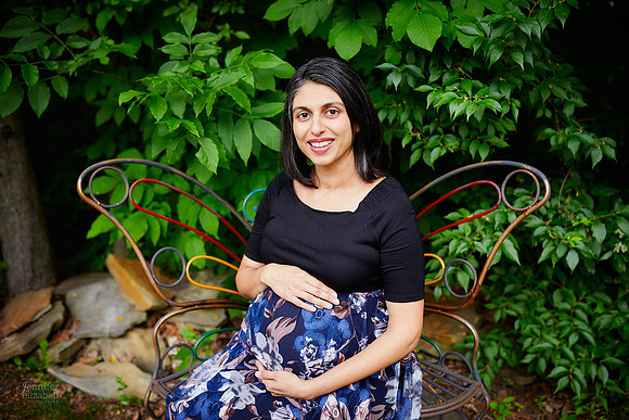 Aanchal: Maternity Session at Pepper Pike Park in Pepper Pike