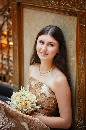 Sofia: Senior Session at the Hyatt Regency Cleveland at The Arcade
