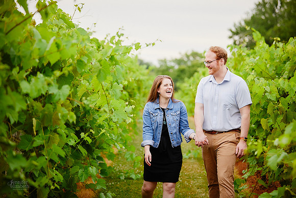 Kristina and Tom: Proposal and Engagement at Gervasi Vineyard in Canton