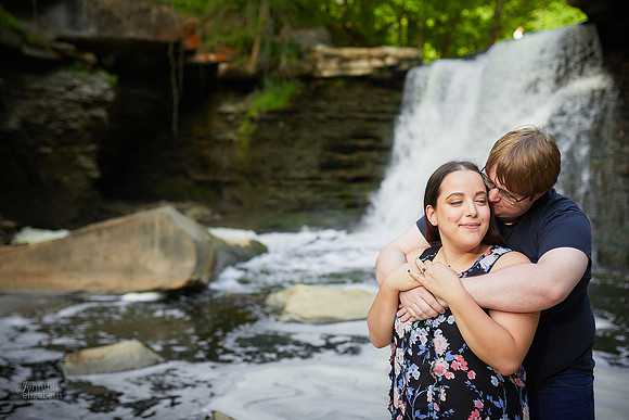 Maia & Ben: Engagement Session at Viaduct Park in Bedford