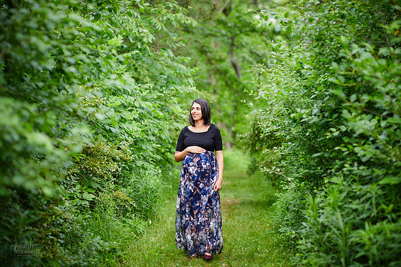 Aanchal: Maternity Session at Pepper Pike Park in Pepper Pike