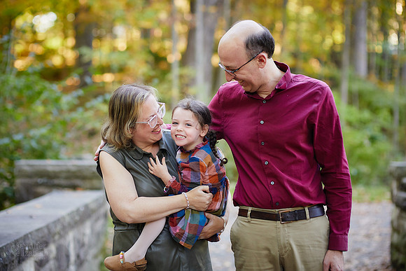 The M Family: Portrait Session at David Fortier Park in Olmsted Falls