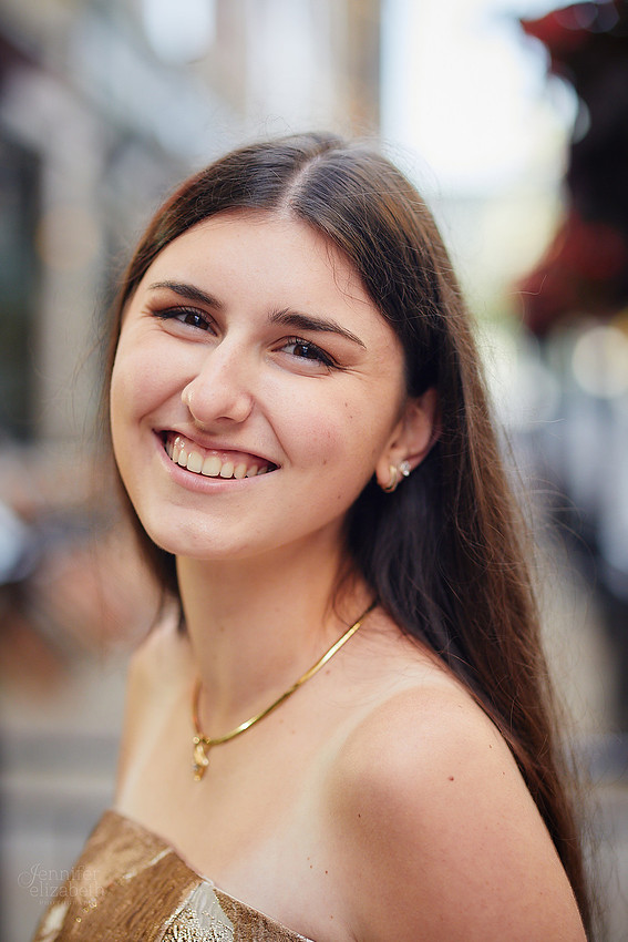 Sofia: Senior Session at the Hyatt Regency Cleveland at The Arcade