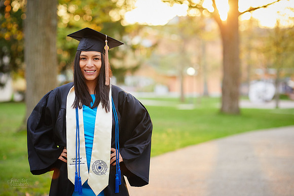 Katherin: Graduation and Family Portrait Session at Kent State University