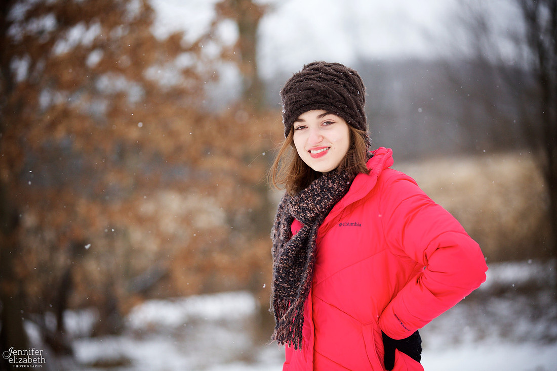 The W Family Winter Portrait Session in Akron Ohio
