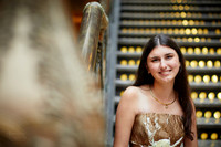 Sofia: Senior Session at the Hyatt Regency Cleveland at The Arcade
