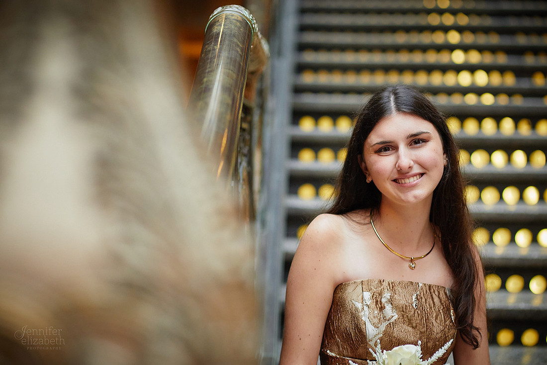 Sofia: Senior Session at the Hyatt Regency Cleveland at The Arcade