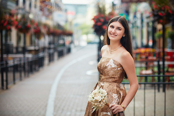Sofia: Senior Session at the Hyatt Regency Cleveland at The Arcade