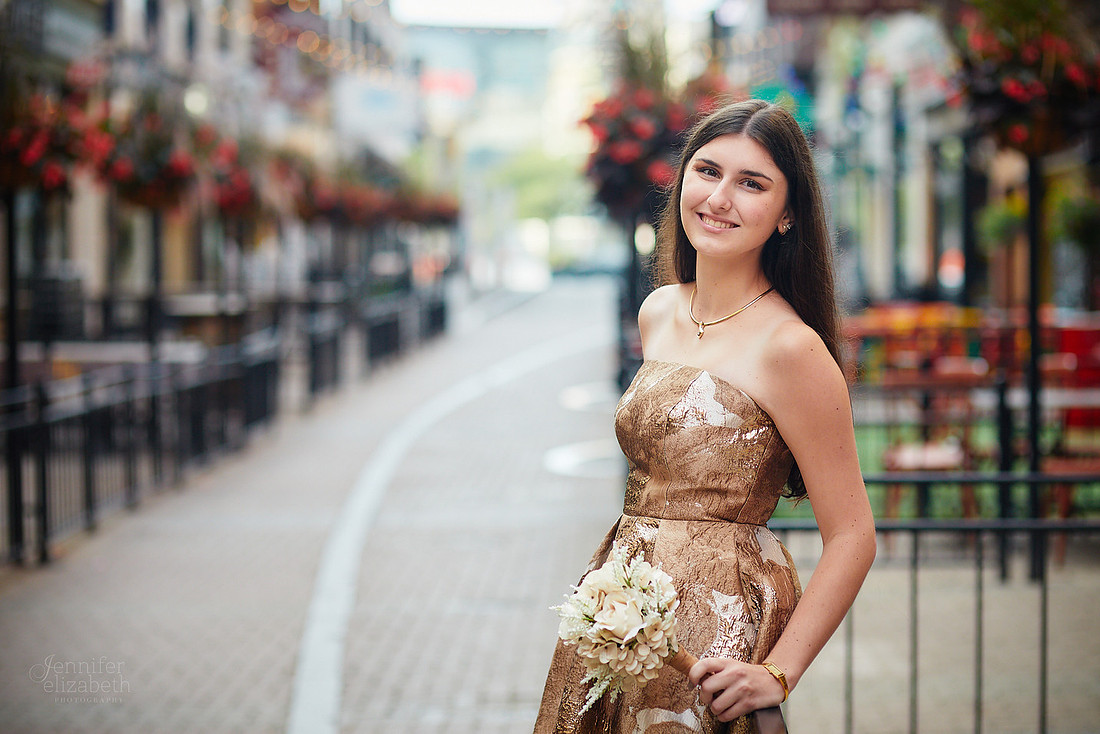 Sofia: Senior Session at the Hyatt Regency Cleveland at The Arcade