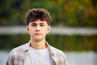 Lucas: Senior Session at Hudson Springs Park