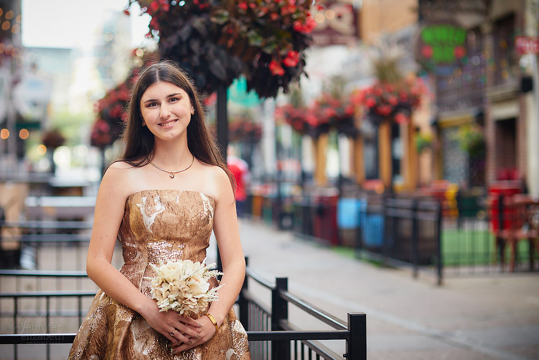 Sofia: Senior Session at the Hyatt Regency Cleveland at The Arcade