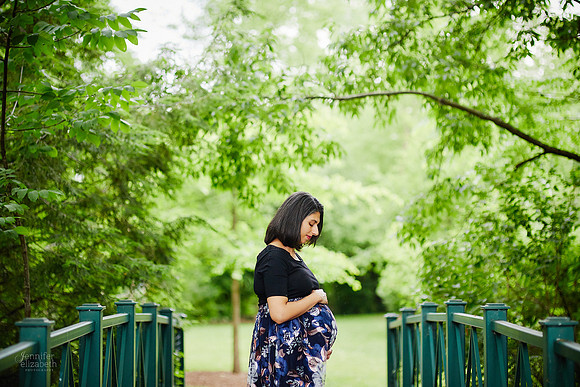 Aanchal: Maternity Session at Pepper Pike Park in Pepper Pike