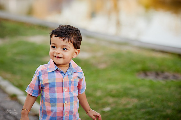 The S Family: Spring Cherry Blossom Portrait Session at Wade Lagoon in Cleveland