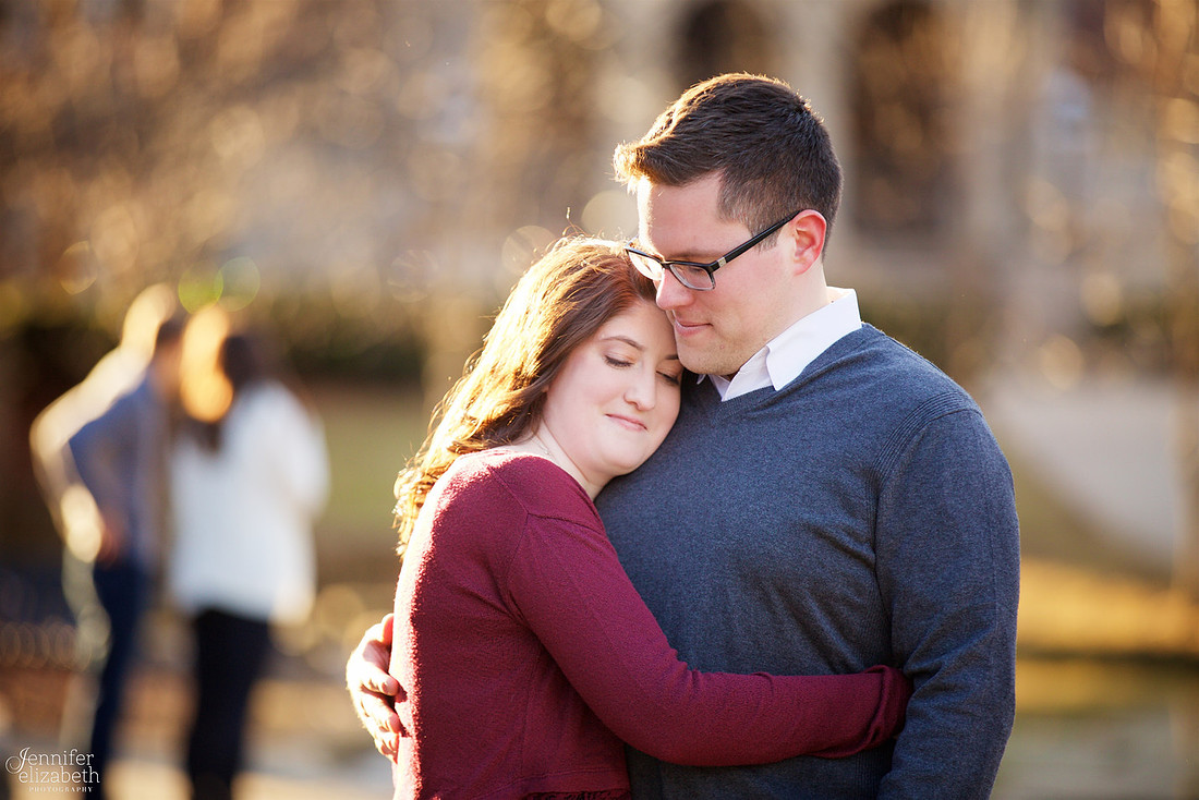Heather & Jackson Engagement at Ohio State University