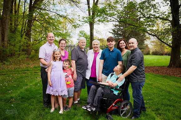 The C Family: Portrait Session at Inniswood Metro Gardens in Westerville