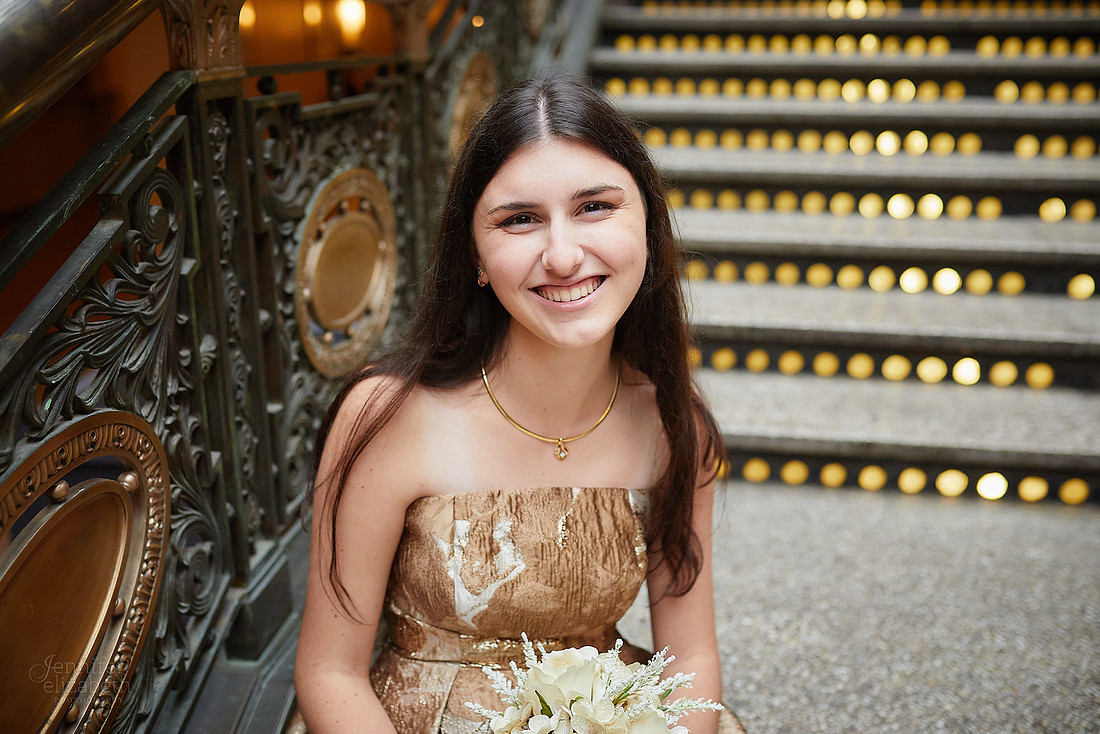 Sofia: Senior Session at the Hyatt Regency Cleveland at The Arcade