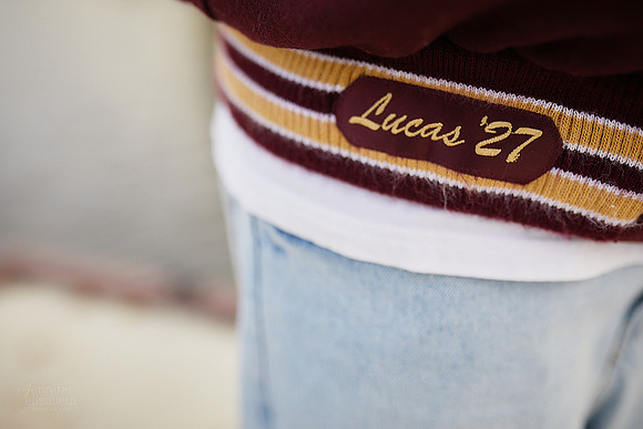 Lucas: Senior Session at Hudson Springs Park