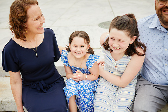 The L Family: Portrait Session at Wade Lagoon and the Cleveland Museum of Art