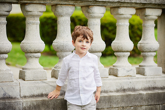 The L Family: Portrait Session at Wade Lagoon and the Cleveland Museum of Art
