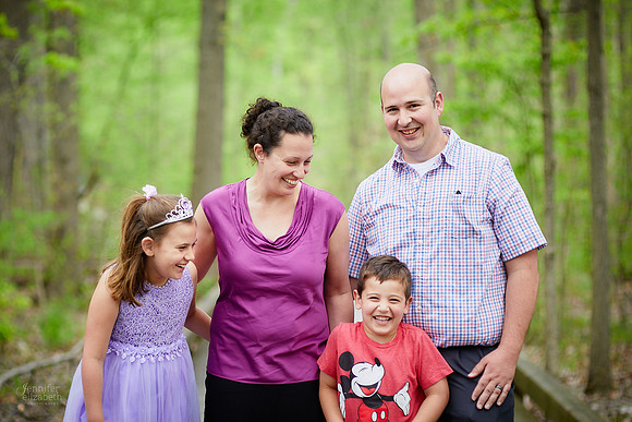 The C Family: Portrait Session at Inniswood Metro Gardens in Westerville