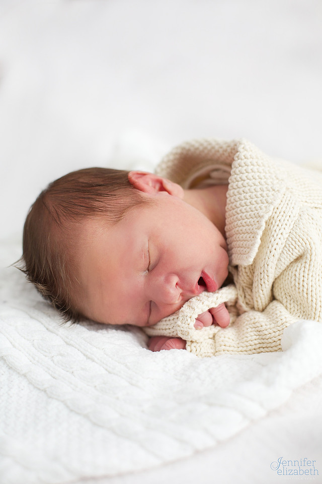 Baby Matthew Newborn Session in Cleveland, Ohio