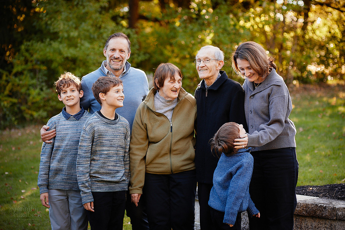 The T Family: Portrait Session in Pepper Pike Park and Beachwood