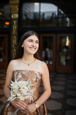 Sofia: Senior Session at the Hyatt Regency Cleveland at The Arcade