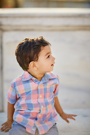 The S Family: Spring Cherry Blossom Portrait Session at Wade Lagoon in Cleveland