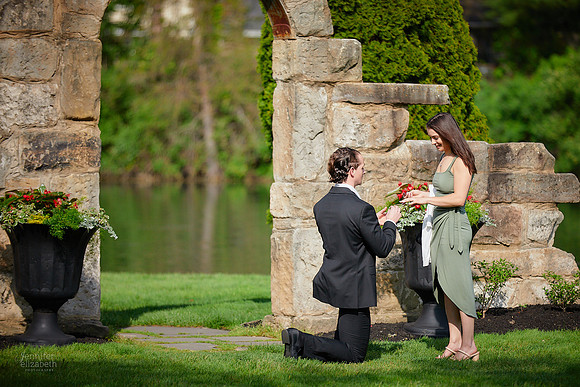 John & Samantha: Proposal & Engagement at Gervasi Vineyard in Canton