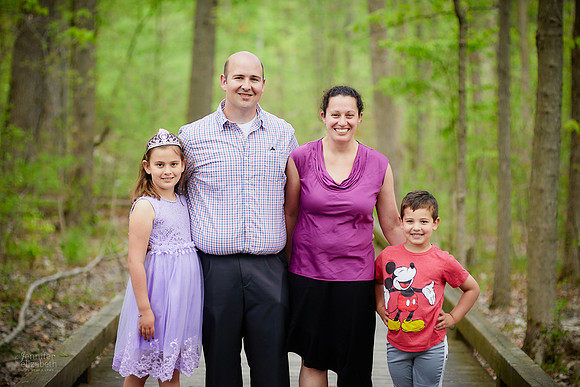 The C Family: Portrait Session at Inniswood Metro Gardens in Westerville