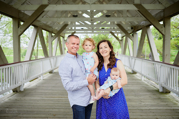 The S Family: Portrait Session at Homestead Park in Hilliard