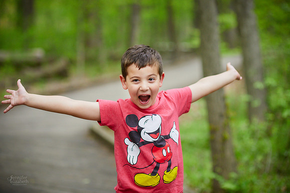 The C Family: Portrait Session at Inniswood Metro Gardens in Westerville