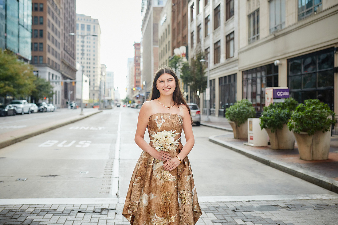 Sofia: Senior Session at the Hyatt Regency Cleveland at The Arcade