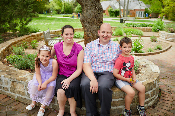 The C Family: Portrait Session at Inniswood Metro Gardens in Westerville