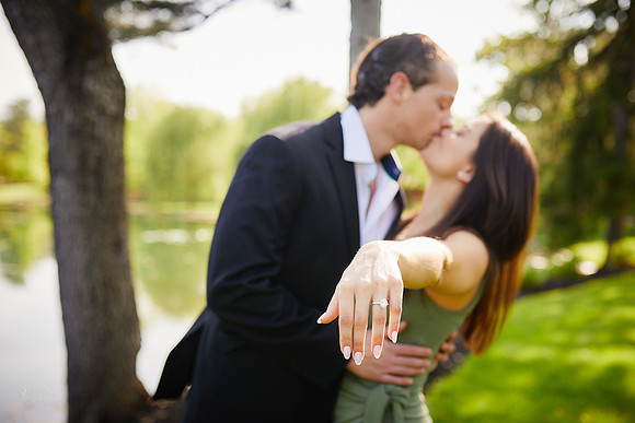 John & Samantha: Proposal & Engagement at Gervasi Vineyard in Canton
