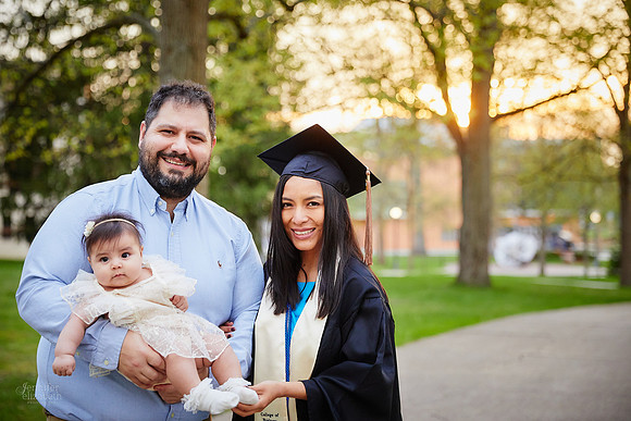 Katherin: Graduation and Family Portrait Session at Kent State University